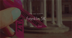 Desktop Screenshot of franklin5k.com